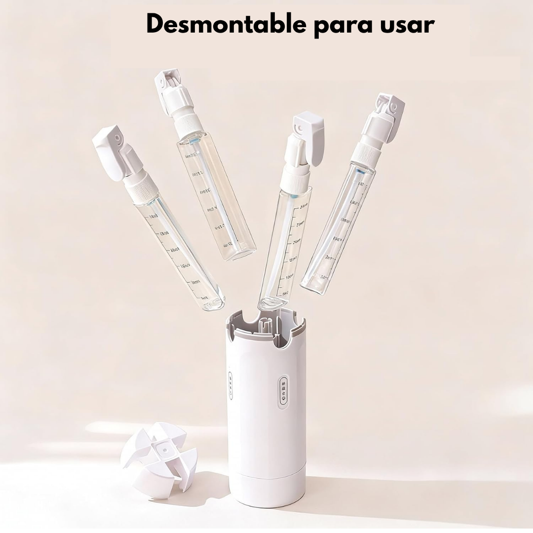 Botella Dispensadora Portátil 4 en 1
