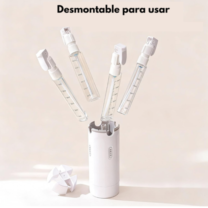 Botella Dispensadora Portátil 4 en 1
