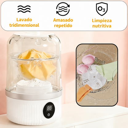 Velora™ Mini Lavadora Eléctrica Portátil
